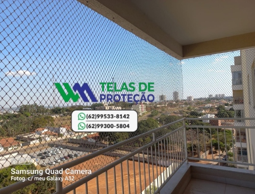 Rede de proteção no setor Bueno